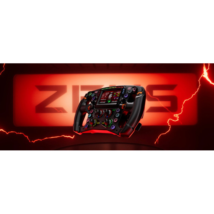 Състезателен волан SIMAGIC Zeus Formula, 280mm, 5mm карбон, CNC алуминий - ZEUS FORMULA - 1