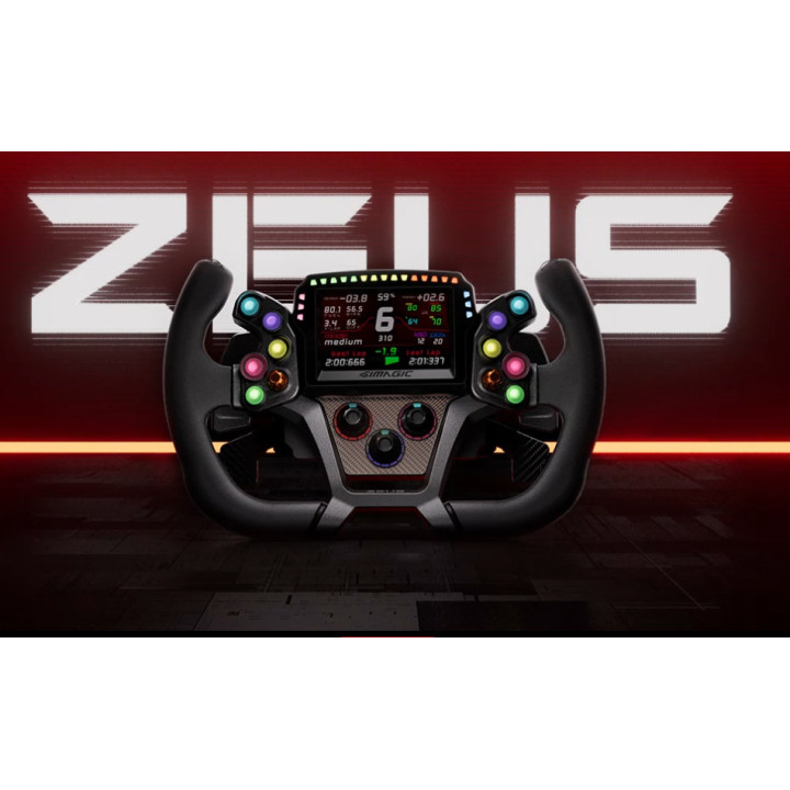 Волан SIMAGIC Zeus GT, 300 mm, 9 сменяеми дръжки, 15 RGB LED - ZEUS GT - 1