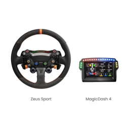 Волан с екран SIMAGIC Zeus Sport & MagicDash 4 Bundle, AirLink, all-in-one - ZEUS SPORT-MAGICDASH 4 - 1