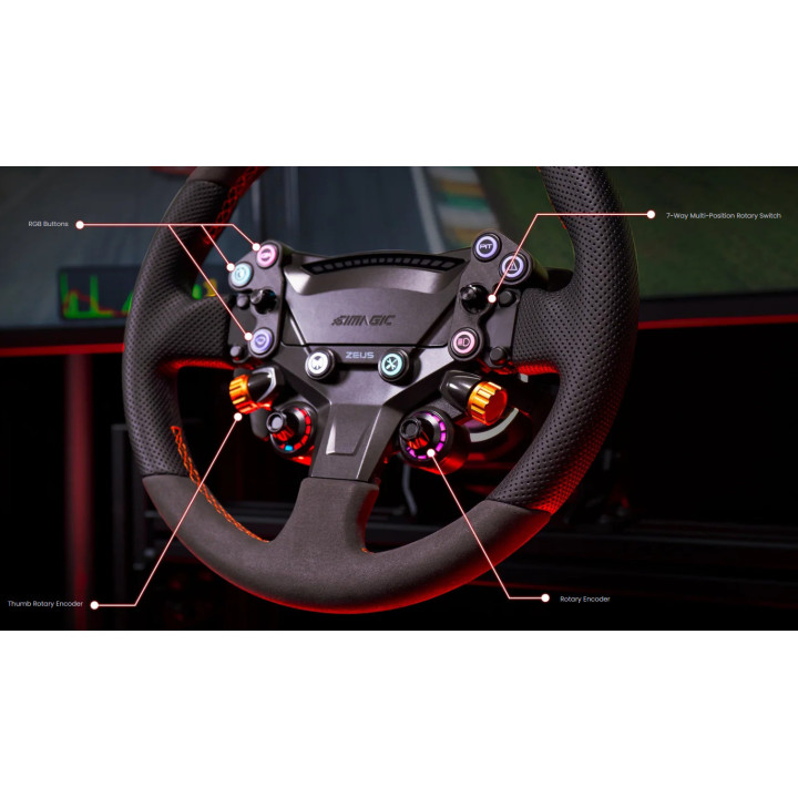 Волан с екран SIMAGIC Zeus Sport & MagicDash 4 Bundle, AirLink, all-in-one - ZEUS SPORT-MAGICDASH 4 - 7