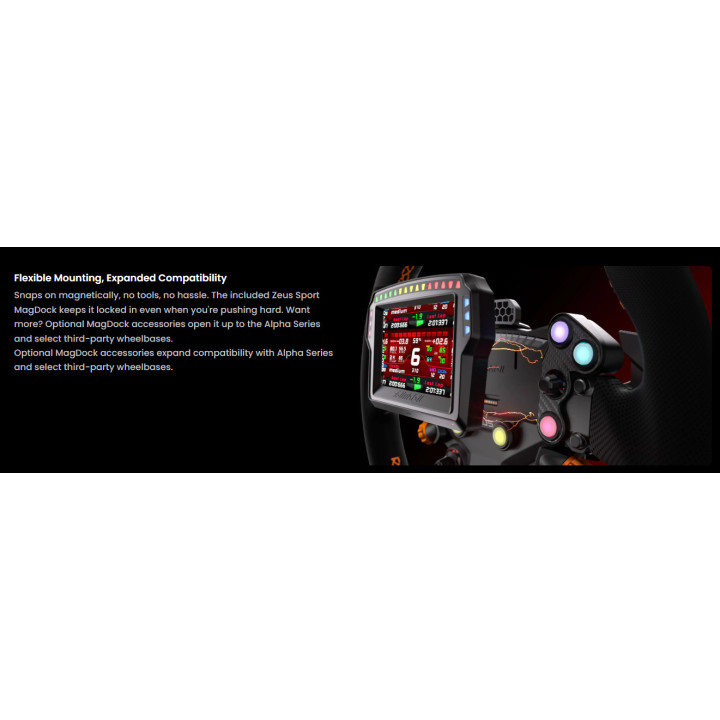 Волан с екран SIMAGIC Zeus Sport & MagicDash 4 Bundle, AirLink, all-in-one - ZEUS SPORT-MAGICDASH 4 - 8
