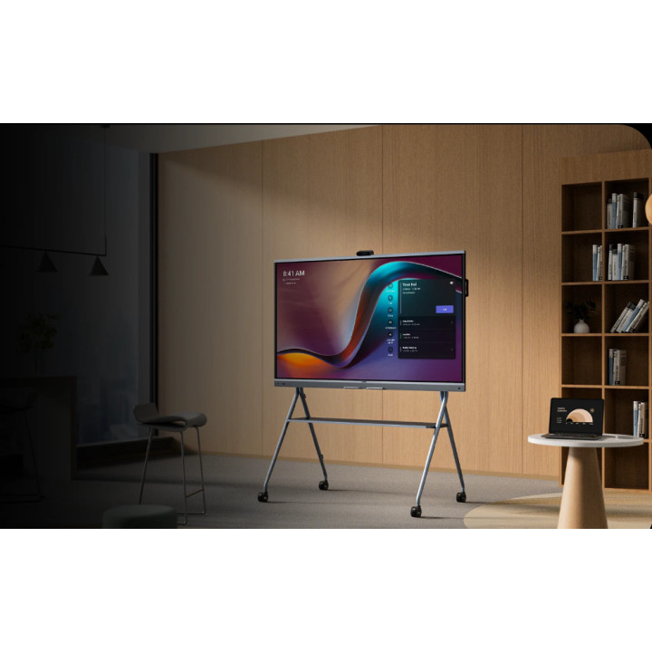 Конферентен интерактивен дисплей Yealink MeetingBoard Pro, 65" 4K, 3x 50MP камери, 16 MEMS микрофона - MB65Pro-A02 - 4