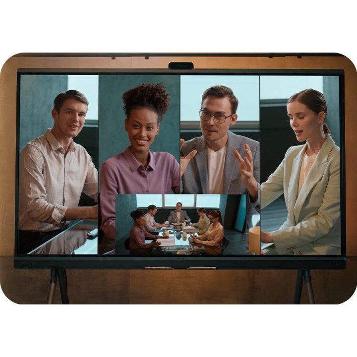 Конферентен интерактивен дисплей Yealink MeetingBoard Pro, 65" 4K, 3x 50MP камери, 16 MEMS микрофона - MB65Pro-A02 - 6