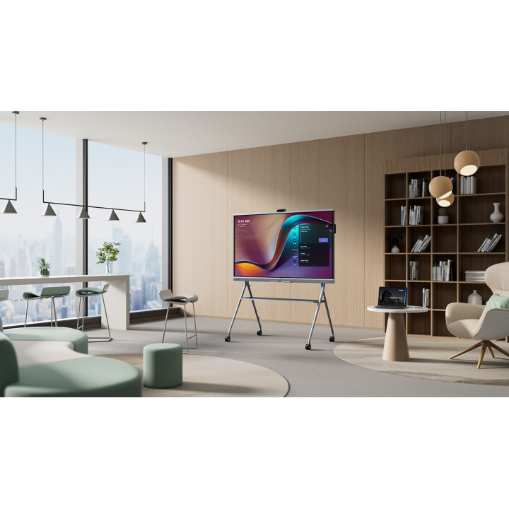 Конферентен интерактивен дисплей Yealink MeetingBoard Pro 75, 75" 4K, 3x50MP камери, 16 MEMS микрофона - MB75Pro-A02 - 4