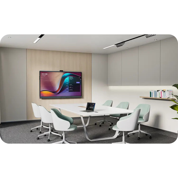 Конферентен интерактивен дисплей Yealink MeetingBoard Pro 86, 86" 4K, 3x50MP камери, 16 MEMS микрофона - MB86Pro-A02 - 3