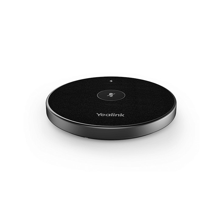 Микрофонен масив Yealink VCM36-W, безжичен, 3 микрофона, 360° обхват, 6m радиус - 1303143 - 1