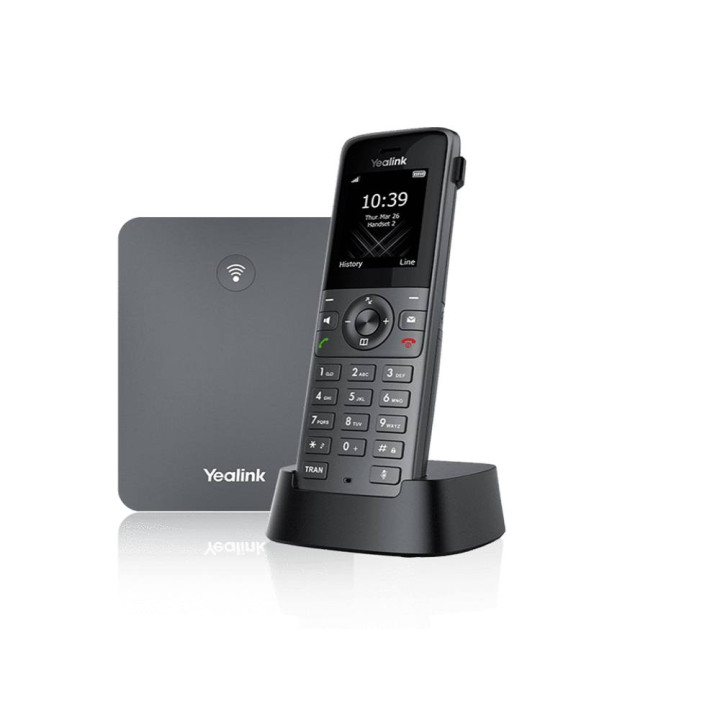IP DECT телефон Yealink W73P, до 10 слушалки, до 20 разговора - W73P - 1