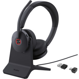 Bluetooth слушалки YEALINK BH74 със стойка Teams USB-C/A, ANC - 1208682 - 1