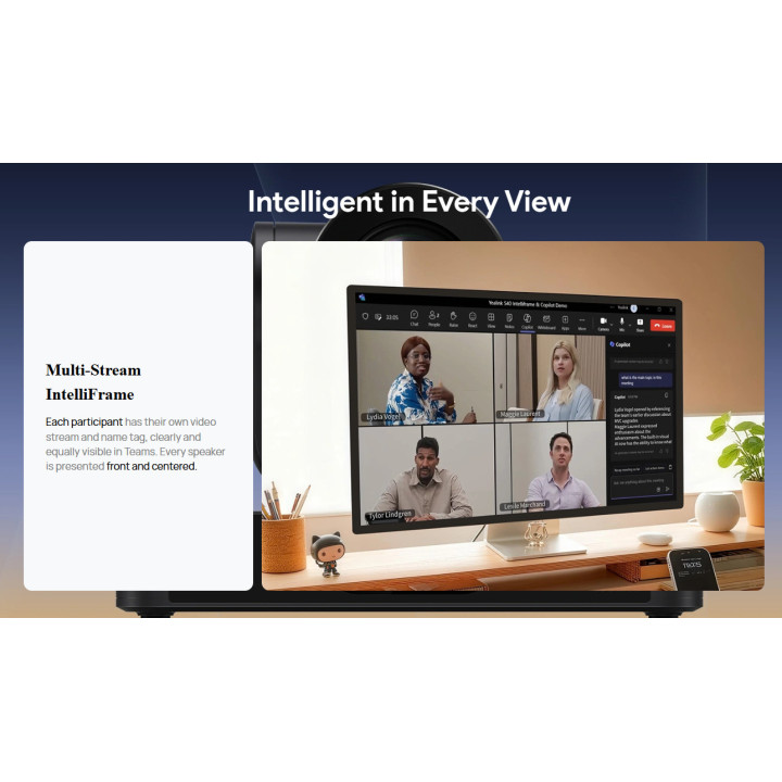 Видеоконферентна система Yealink MVC S80-C5U-000, Microsoft Teams Rooms, за големи зали - 1106798 - 5