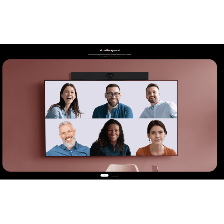 Видеобар Yealink SmartVision 40, 4K UHD 3840x2160, 120° зрително поле, AI шумопотискане - 1206656 - 5