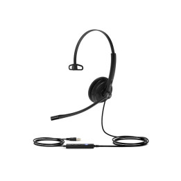 Слушалка Yealink UH34 Lite, моно, UC, USB-A, черна - 1308047 - 1