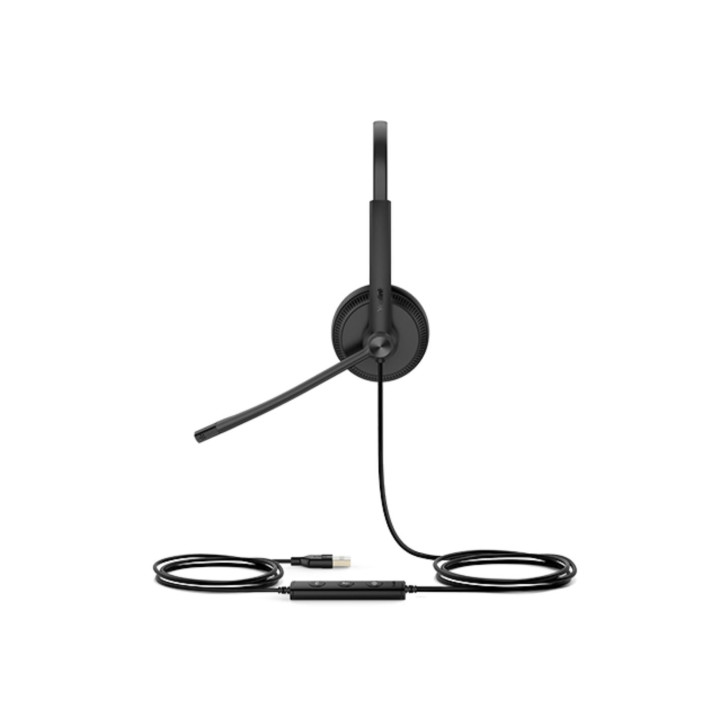 Слушалки Yealink UH34 Lite, стерео, дунапренови наушници, USB-A - 1308048 - 2