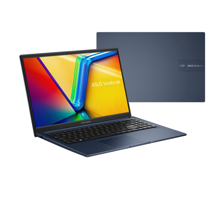 Лаптоп ASUS Vivobook X1504VA-BQ5718NA, 15.6" Full HD IPS, Intel Core 3 100U, 8GB DDR5, 256GB SSD, No OS - 90NB13Y1-M03TE0 - 9