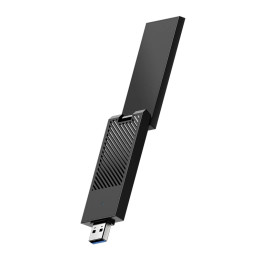 Wi-Fi адаптер Cudy WU6500, Tri-Band Wi-Fi 7 BE6500, USB 3.0, 2880Mbps@6GHz, 2880Mbps@5GHz, 688Mbps@2.4GHz - 1