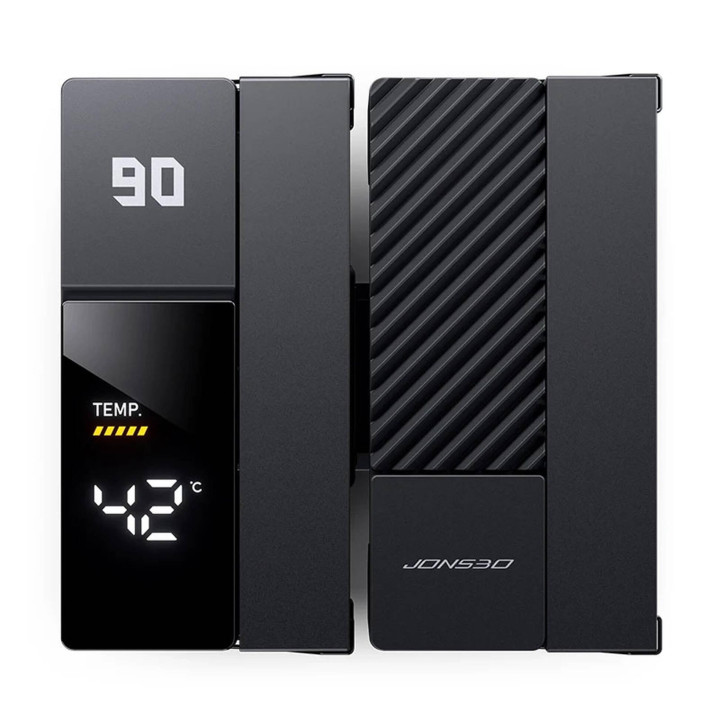 Охладител за процесор Jonsbo CC90 Dual Tower, 130mm дисплей, 120mm вентилатор - CPJB-091 - 6