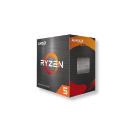 Процесор AMD Ryzen 5 5500F, 6-ядрен (4.4GHz, 19MB Cache, 65W, AM4) Box - 100-100001905BOX - 1
