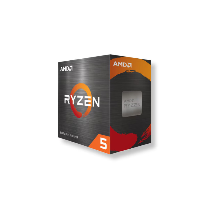 Процесор AMD Ryzen 5 5500F, 6-ядрен (4.4GHz, 19MB Cache, 65W, AM4) Box - 100-100001905BOX - 1