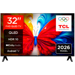Телевизор TCL 32S5L, 32" Full HD VA, Android TV, Wi-Fi, Bluetooth 5.0 - 1