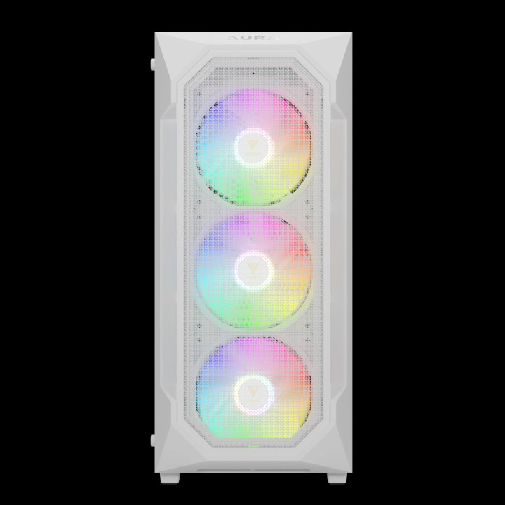 Кутия за компютър Gamdias AURA GC1 Elite White, ATX, Mesh, RGB, Tempered Glass - GAMDIAS-AURA-GC1-ELITE-WH - 5