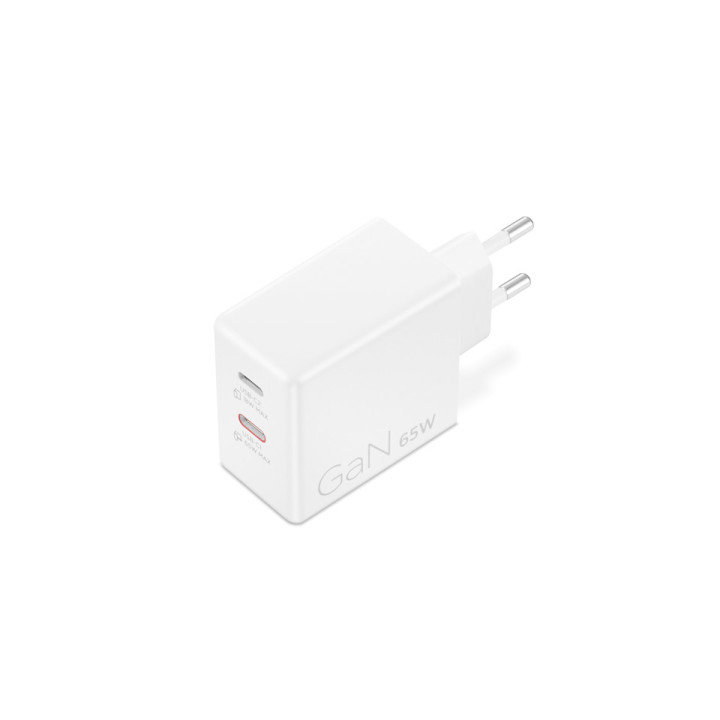 Адаптер Lenovo Dual USB-C, 65W, бял - G0A6065WEU - 10