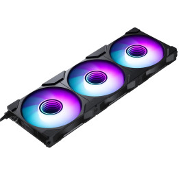 Комплект вентилатори Phanteks M25G2-120 Reverse aRGB, 120mm, 2000 RPM, Hydraulic Bearing, 3 броя - PH-F120M25R_G2_DBK01_3P - 1