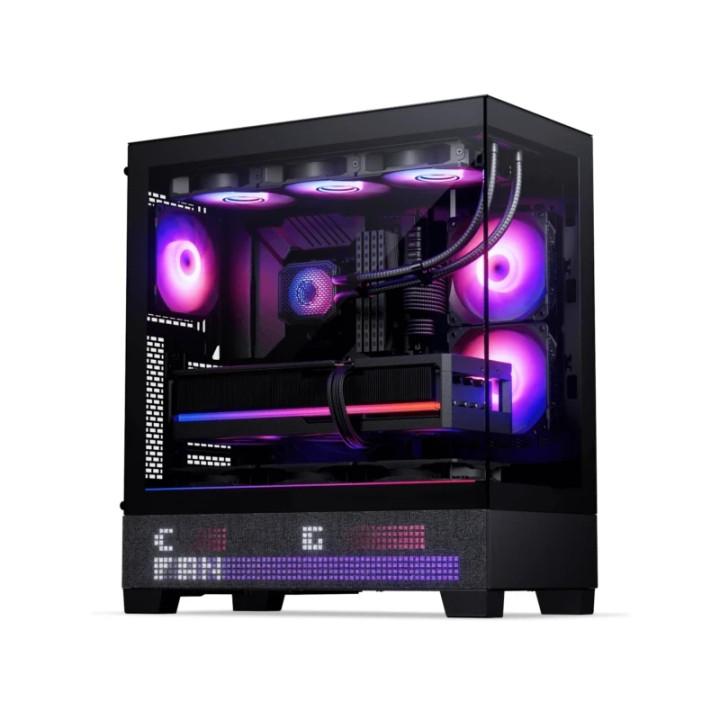 Кутия за компютър Phanteks View Matrix, Middle Tower, E-ATX, Tempered Glass, 3x 120mm D-RGB вентилатори - PH-XT523VM1_DBK01 - 11