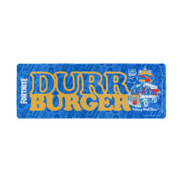 Геймърски пад Paladone Fortnite Durr Burger Desk Mat, XL 800x300mm - PP14537FO - 1