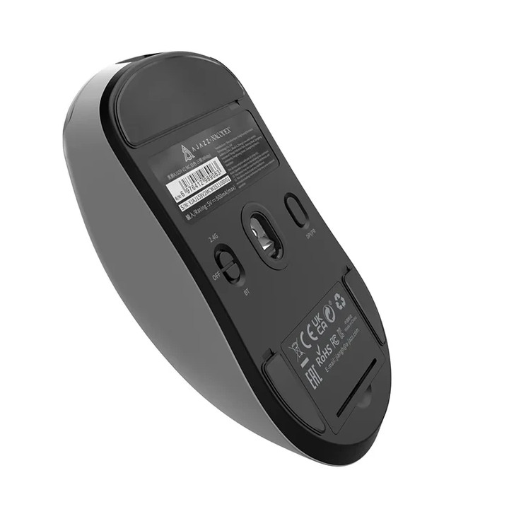 Безжична геймърска мишка Ajazz AJ159 V2 MC, 24000 dpi, 1000 Hz, 6 програмируеми бутона, бяла - AJ159-V2-MC-WH - 17