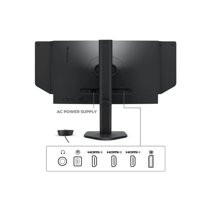 Монитор ZOWIE XQ2566X, 24.1" QHD (2560x1440) Fast TN, 360Hz - 9H.E19LB.QSE - 5