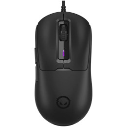 Геймърска мишка LORGAR MSA10R, PixArt 3311, 12000 DPI, 6 бутона, RGB подсветка - LRG-MSA10R-BK - 1