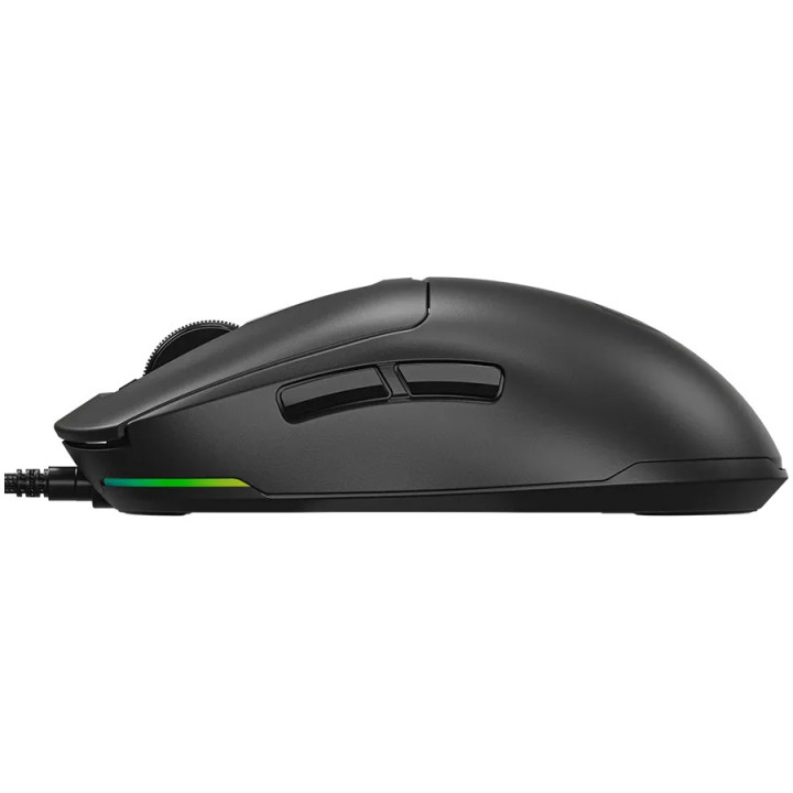 Геймърска мишка LORGAR MSA10R, PixArt 3311, 12000 DPI, 6 бутона, RGB подсветка - LRG-MSA10R-BK - 13