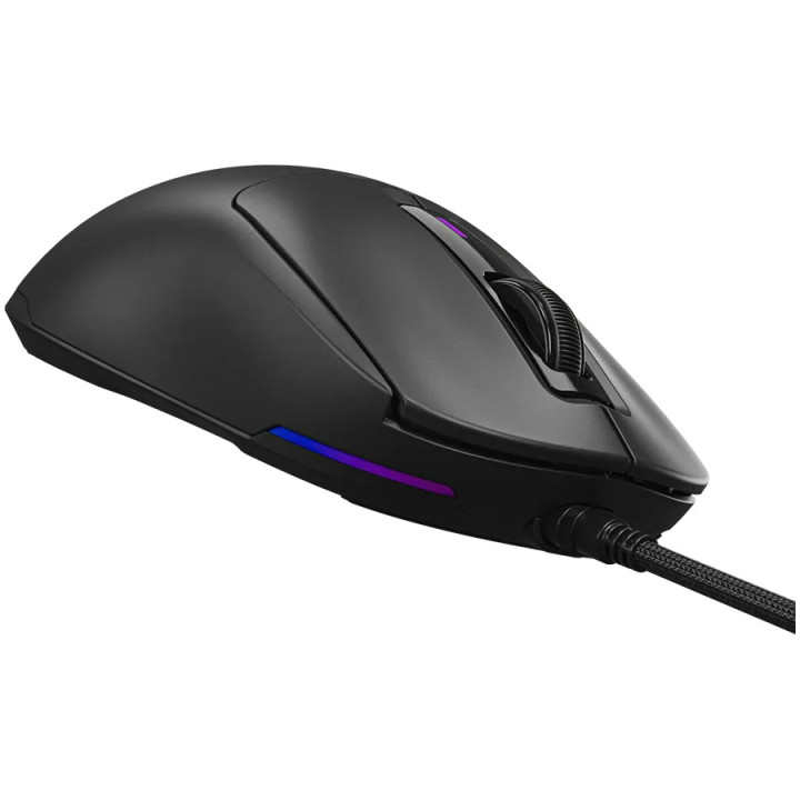 Геймърска мишка LORGAR MSA10R, PixArt 3311, 12000 DPI, 6 бутона, RGB подсветка - LRG-MSA10R-BK - 14