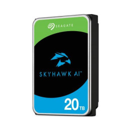 Вътрешен твърд диск Seagate SkyHawk AI, 20TB, 3.5", SATA3, 7200 RPM, 512MB - ST20000VE003 - 1