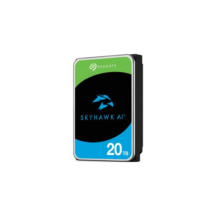 Вътрешен твърд диск Seagate SkyHawk AI, 20TB, 3.5", SATA3, 7200 RPM, 512MB - ST20000VE003 - 1