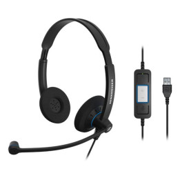 Слушалки EPOS IMPACT SC 60, стерео, USB ML - 1000551 - 1