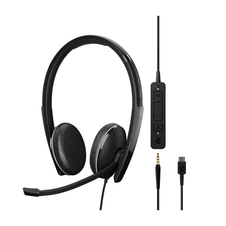 Слушалки EPOS ADAPT 165T USB-C II, MS, USB-C, 3.5mm жак - 1000906 - 4