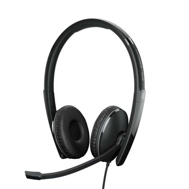 Слушалки EPOS ADAPT 160T, USB-C, стерео, ANC, MS, черни - 1000221 - 2