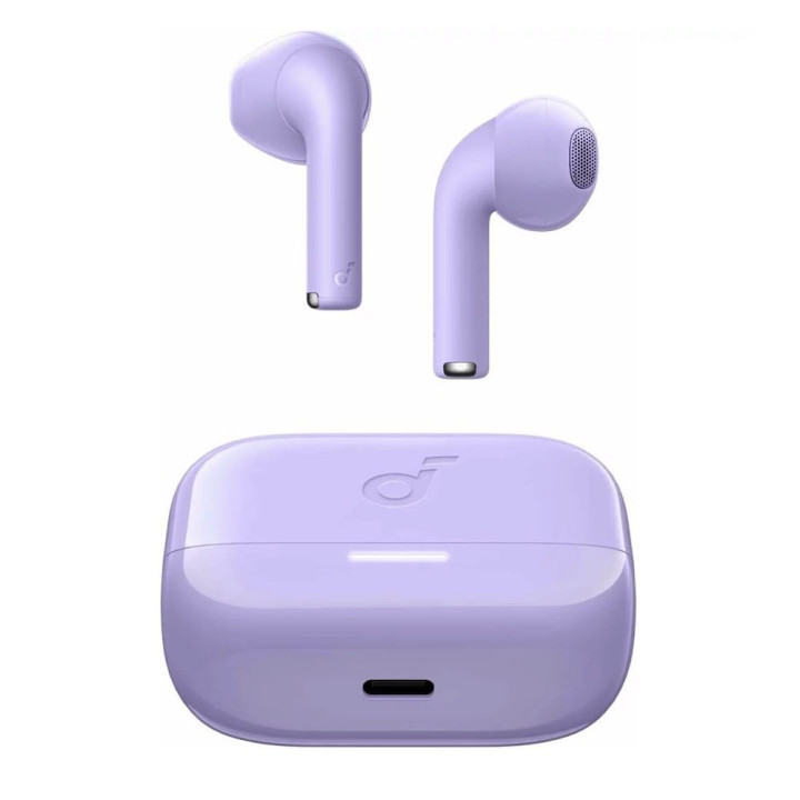 Слушалки Anker Soundcore K20i, In-Ear, Bluetooth 5.3, BassUp, 36h, IPX5, светло лилави - A3994GQ1 - 1