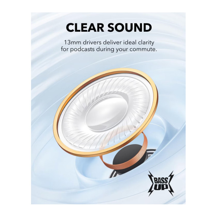 Слушалки Anker Soundcore K20i, In-Ear, Bluetooth 5.3, BassUp, 36h, IPX5, светло лилави - A3994GQ1 - 6
