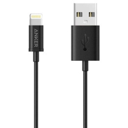 Зареждащ кабел Anker PowerLine Select, USB към Lightning, 90 см - A8012H12 - 1