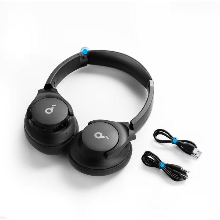 Безжични слушалки Anker Soundcore Life Q20i, Bluetooth, хибридно активно шумопотискане (ANC), черни - A3004G11 - 6
