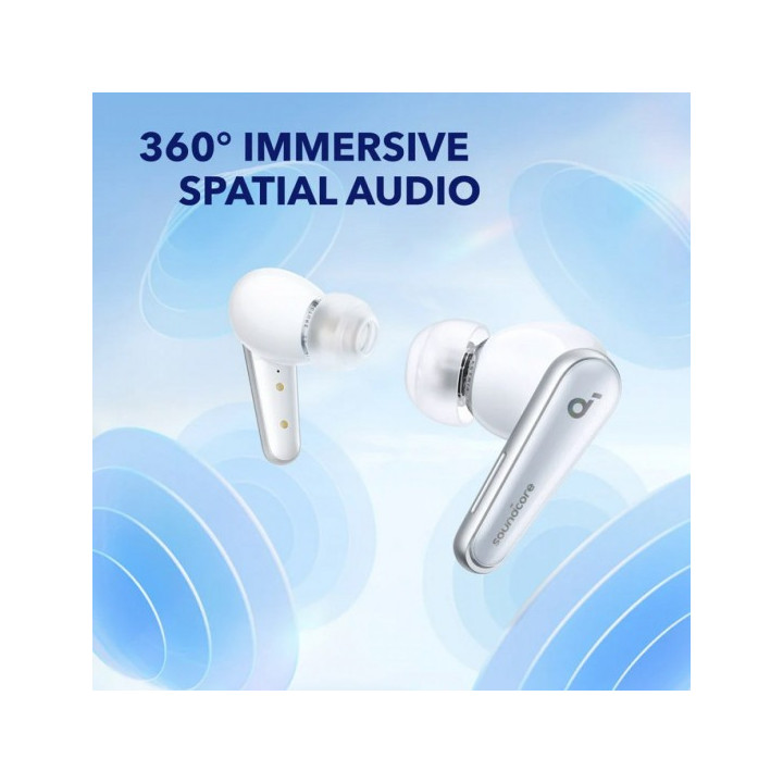 Безжични слушалки Anker Soundcore Liberty 4 ANC, White - A3953G21 - 2
