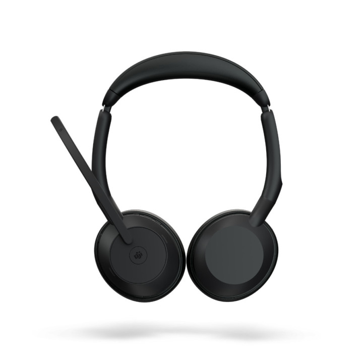 Безжични слушалки Jabra Evolve2 55, стерео, Bluetooth, Link380c, MS, зарядна стойка, черен - 25599-999-889 - 11