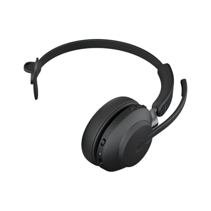 Безжична слушалка Jabra Evolve2 65 Mono, USB-C адаптер Link380, Microsoft Teams сертифицирана - 26599-899-899 - 3