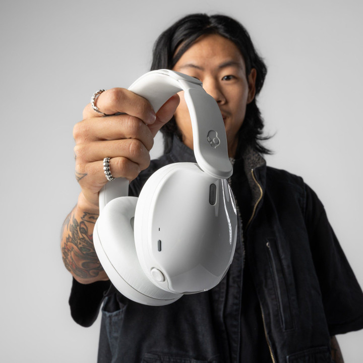 Безжични слушалки Skullcandy Hesh 540 ANC Over-Ear, бели - S6HAW-T001 - 7