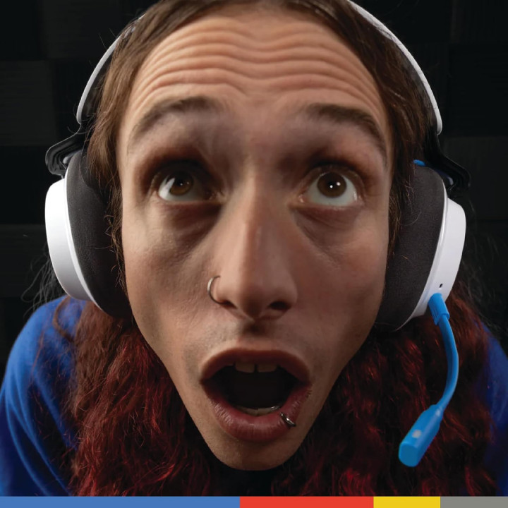 Безжични геймърски слушалки Skullcandy SLYR Pro, бели - S6SCY-R116 - 8