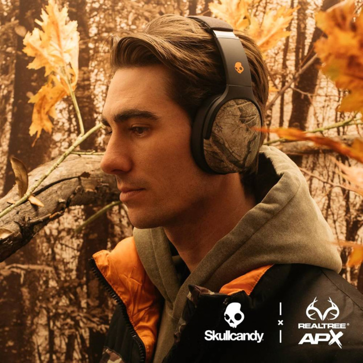 Безжични слушалки Skullcandy Crusher Evo, Bluetooth, до 40 часа батерия, Realtree APX Black/Orange - S6EVW-T991 - 4