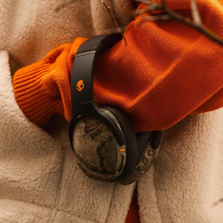 Безжични слушалки Skullcandy Crusher Evo, Bluetooth, до 40 часа батерия, Realtree APX Black/Orange - S6EVW-T991 - 5