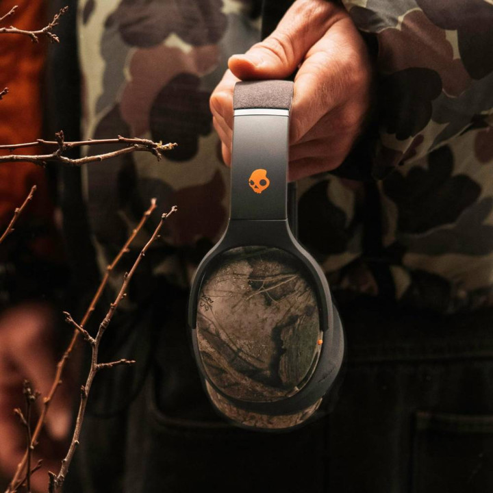 Безжични слушалки Skullcandy Crusher Evo, Bluetooth, до 40 часа батерия, Realtree APX Black/Orange - S6EVW-T991 - 6