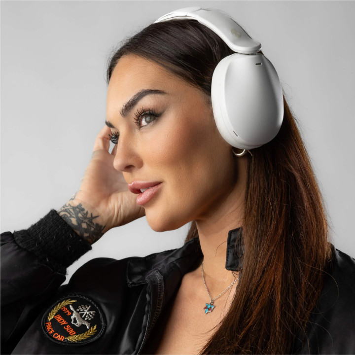 Безжични слушалки Skullcandy Hesh 360 ANC, Over-Ear, Активно шумопотискане, Бели - S6HOW-T001 - 3